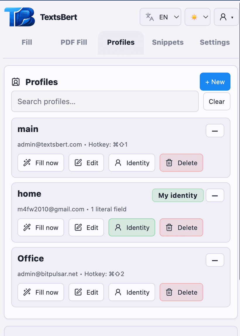 سياق قابل لإعادة الاستخدام من دون قيم ثابتة جامدة
